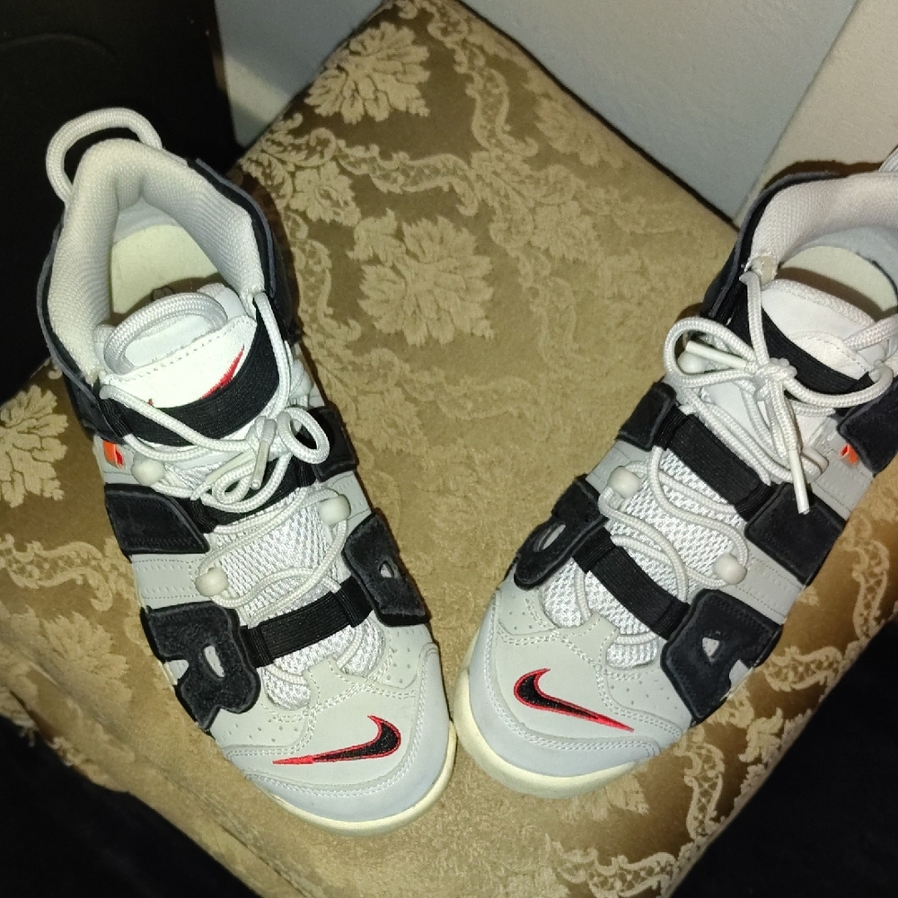 Kids Athletic Shoes - Black and White